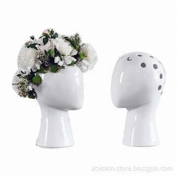 Small Animal-shaped Ceramic/Porcelain Flower Vases for Tables and Home Decorations